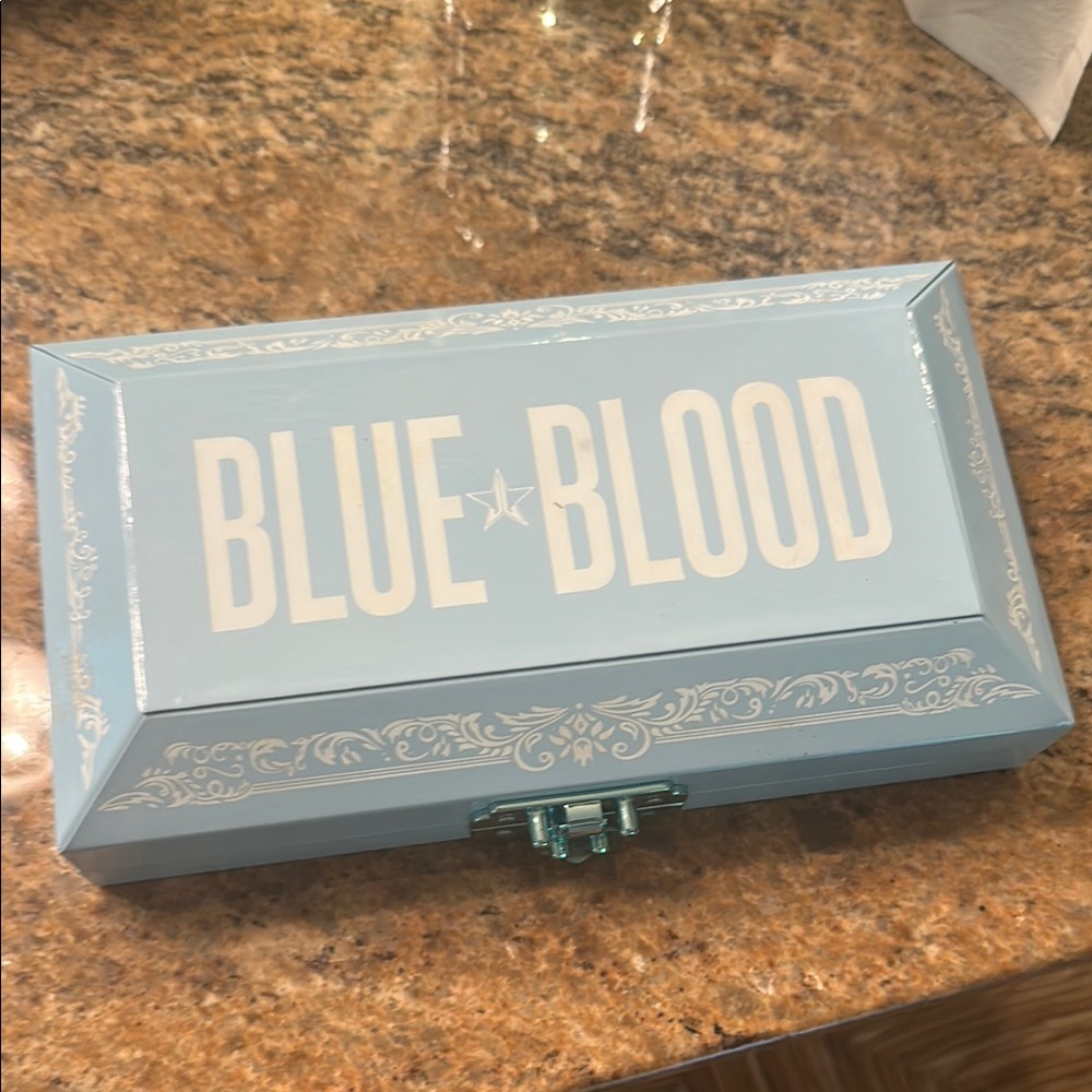 Blue Blood Jeffree Starr Eyeshadow Palette (used once)